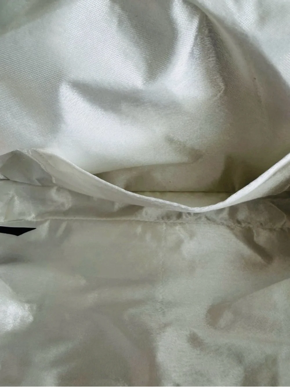 NWT Beaded Floral Shoulder Bag White Multicolor Embroidered Purse - Picture 6 of 7